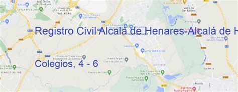 cita registro civil alcalá de henares|Free prior appointment Civil Registry Alcalá de Henares